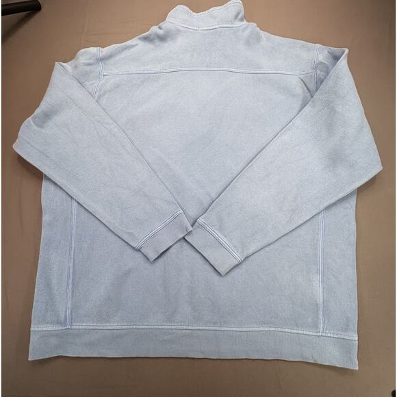 Tommy Bahama RELAX Collection Light Blue Quarter Zip-Pullover 3XL/3TG TR21966 - Picture 2 of 12